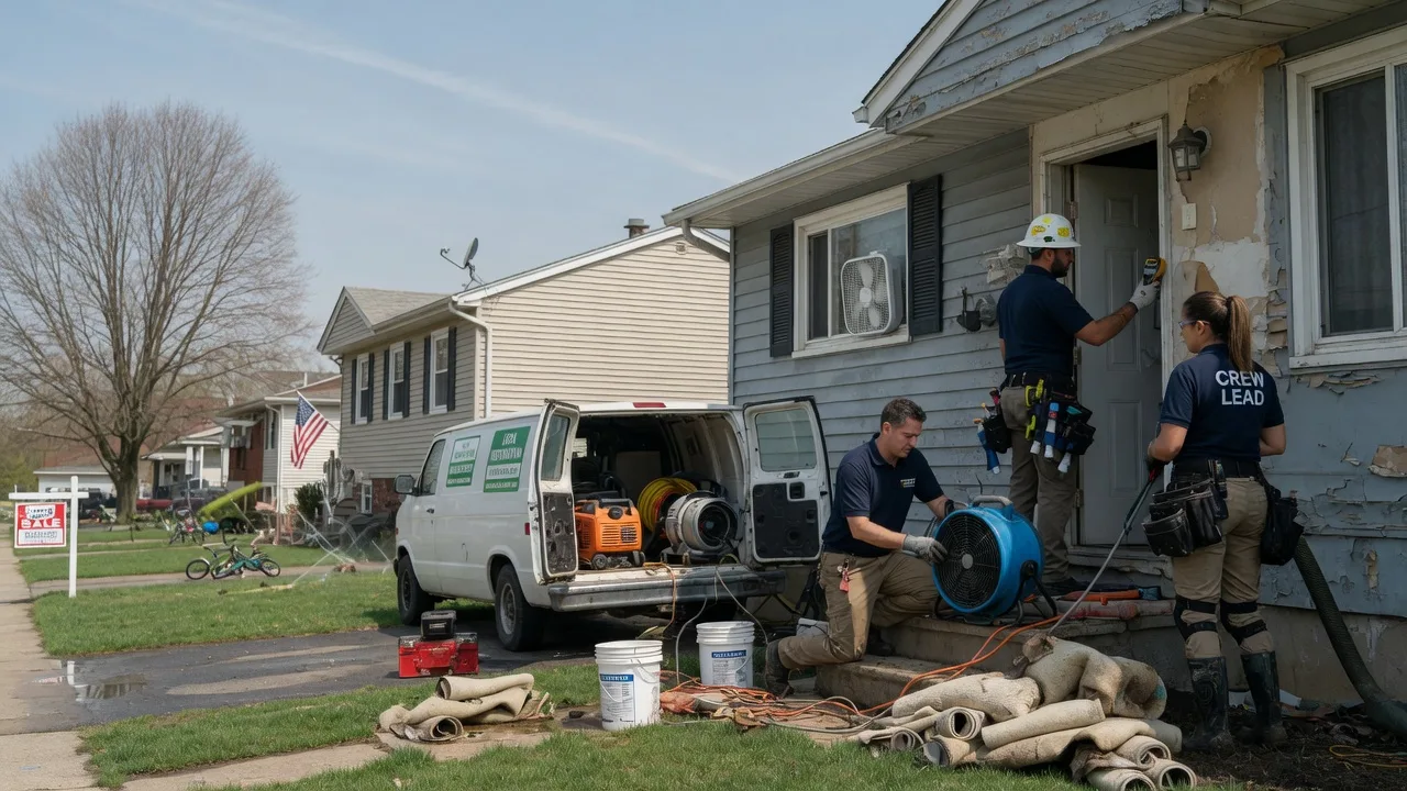Flood Cleanup in Huntsville, TN near me